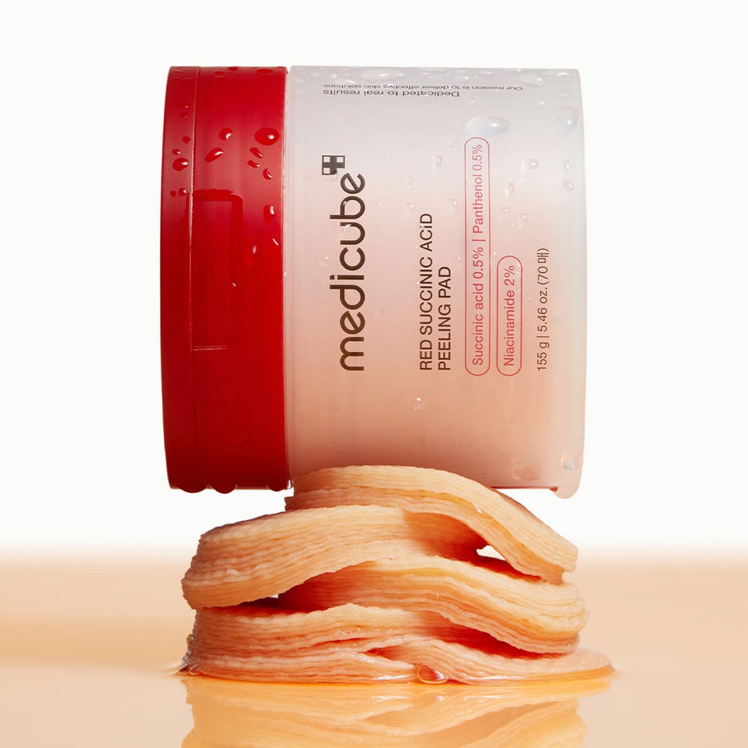 Red Succinic Acid Panthenol Pads